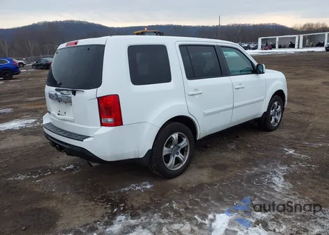 2013 Honda Pilot Ex-L from USA, damaged, VIN 5FNYF4H54DB074019